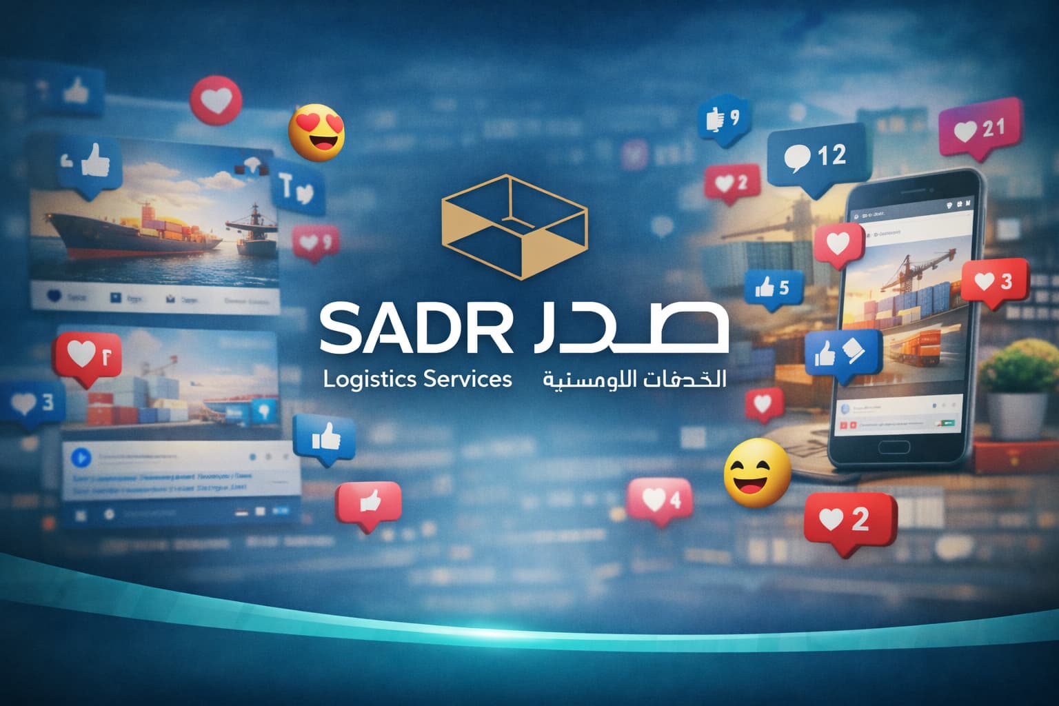 Main interface for project Social Media Management